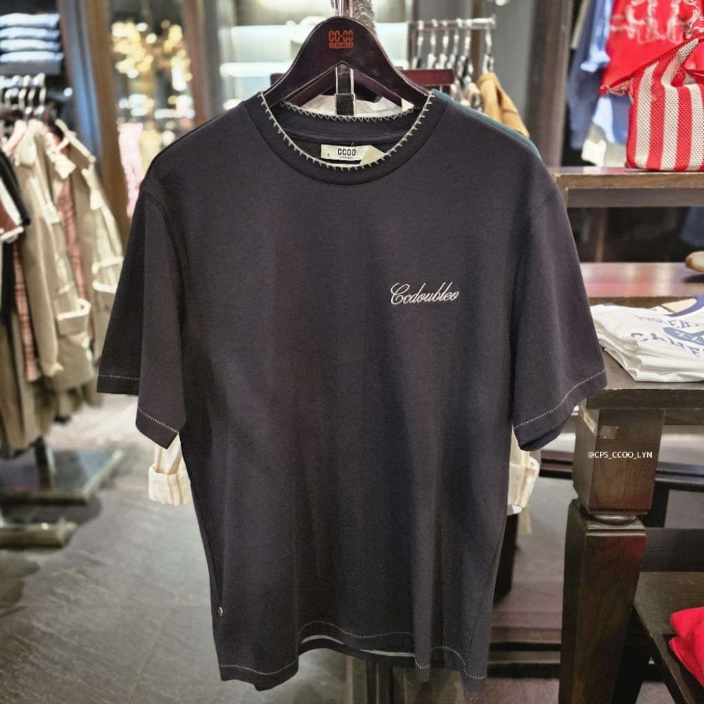 🛍 เสื้อยืด CC DOUBLE O CCOO ผู้ชาย คอลใหม่ล่าสุด ของแท้💯% จัดส่งพร้อมถุงShop