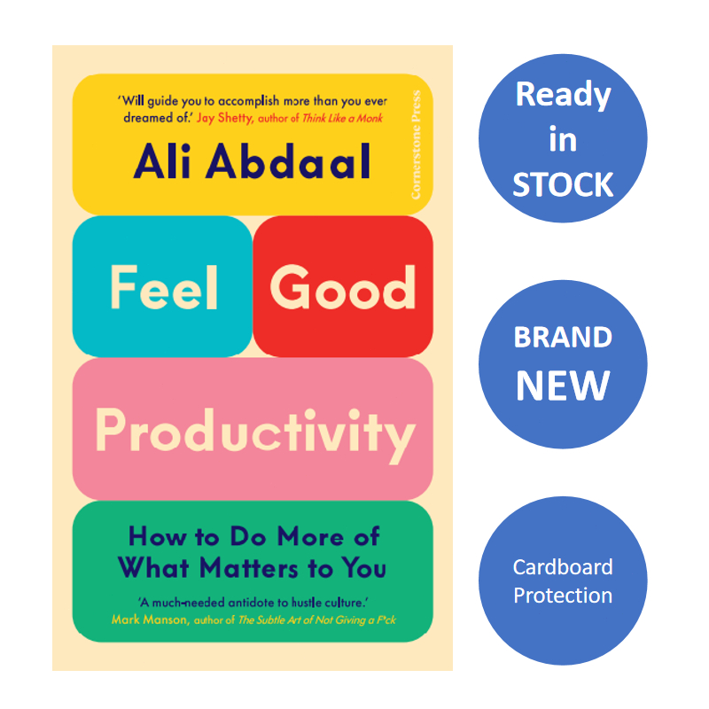 ENGLISH Book Paperback Feel Good Productivity Ali Abdaal