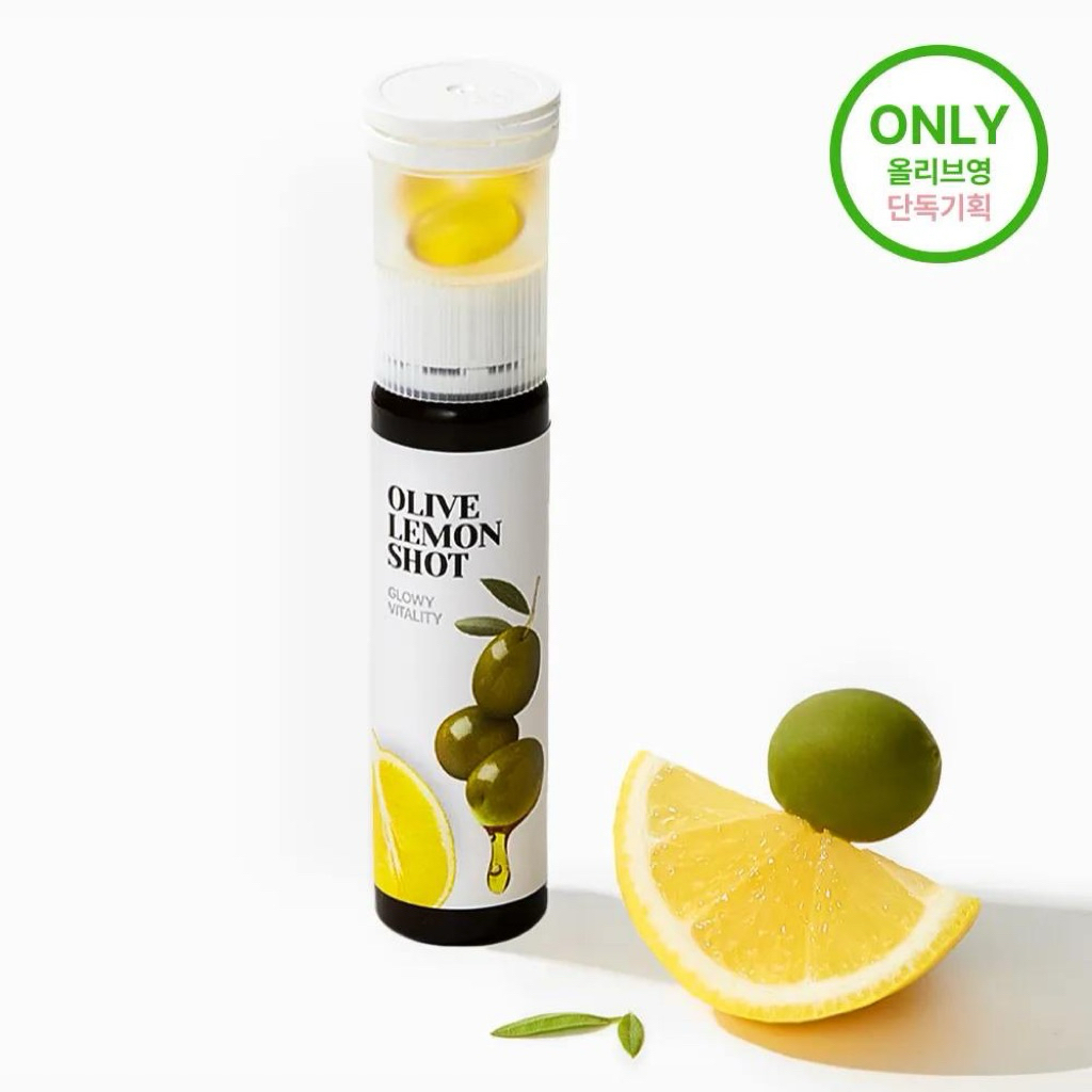 พร้อมส่ง(แยกขาย) Latib Olive Lemon Shot น้ำมันมะกอกโอลีฟเลม่อนช็อต ตัวดังจากเกาหลี