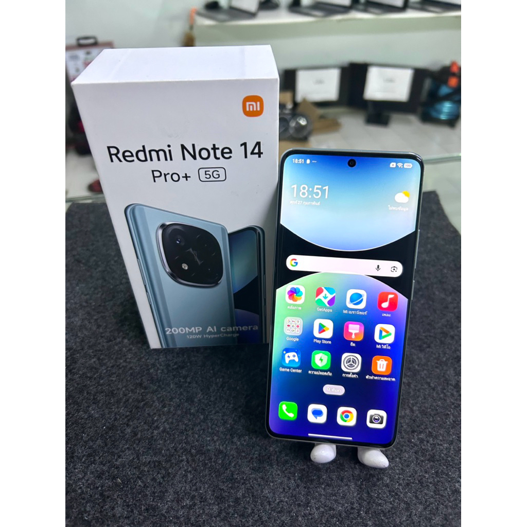 Redmi Note 14 Pro+ 5G แรม12GB รอม 512GB  เครื่องสวยสภาพดี