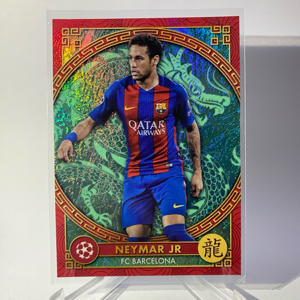 การ์ดนักฟุตบอล NEYMAR JR., BARCELONA, NY-4 , TOPPS 2024