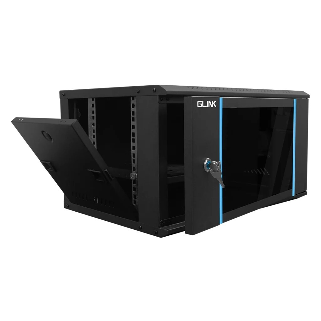 ตู้แร็ค GLINK LC-6U-40 ตู้แร็คสำหรับงาน NETWORK RACK CABINET 6U ขนาด (53x40x30 cm.)