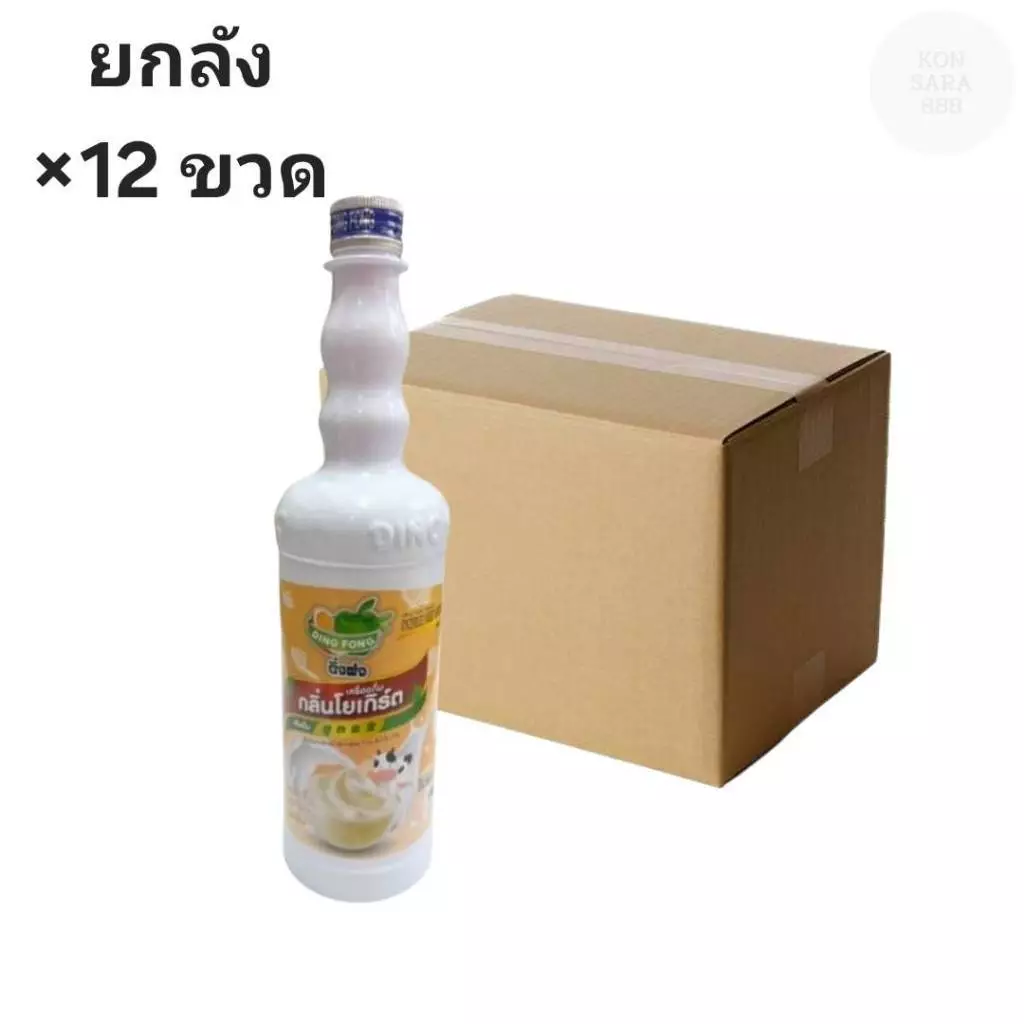 ((ขายยกลัง 12 ขวด))ติ่งฟง น้ำโยเกิร์ต 760 มล 821873