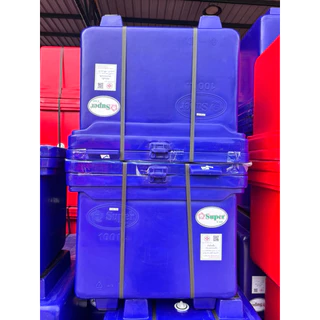 ถังแช่น้ำแข็ง 40 /60 /80 /100 /130 /160 /200 /300 ลิตร (สีน้ำเงิน/สีแดง) ใช้งานได้ยาวนาน เก็บความเย็นได้ดีเยี่ยม