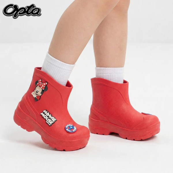 OPTA Boots Minnie Mouse อ๊อฟต้าบูท มินนี่เม้าส์ รองเท้าบูทเด็กผู้หญิง พร้อมจัดส่งทุกวัน