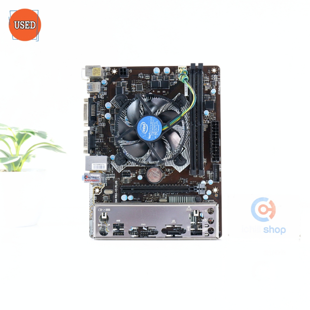ชุดซีพียูพร้อมเมนบอร์ด CPU: INTEL CORE I5-6400 + MB: MSI H110M PRO-VD PLUS P17270