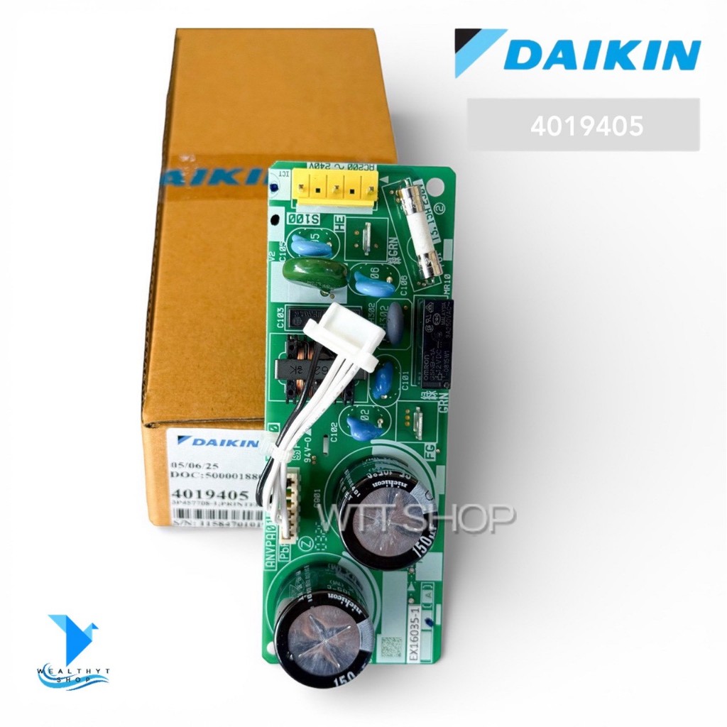 4019405 แผงวงจรแอร์ Daikin แผงบอร์ดแอร์ไดกิ้น แผงบอร์ดคอยล์เย็น รุ่น FTM15PV2S, FTM18PV2S, FTM24PV2S