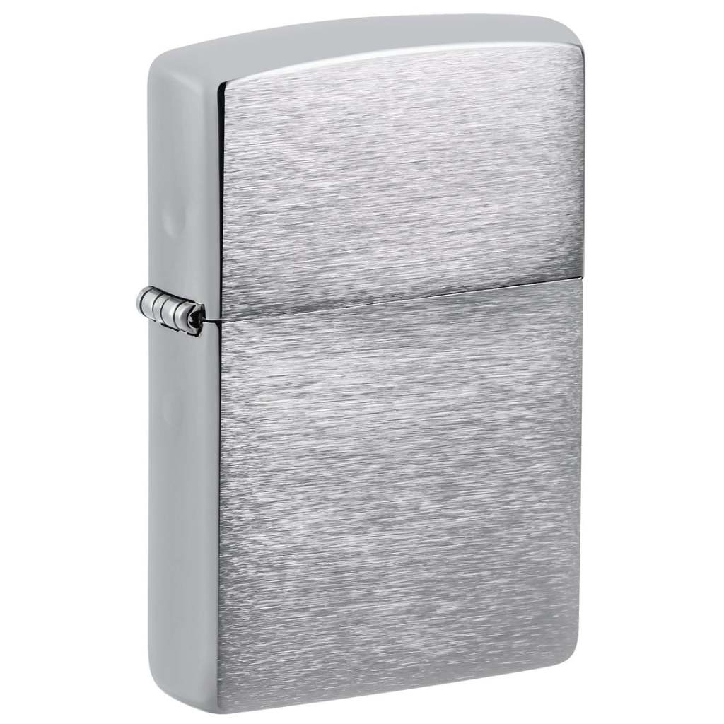 Zippo 162 armor brushed chrome ของแท้ Made in USA