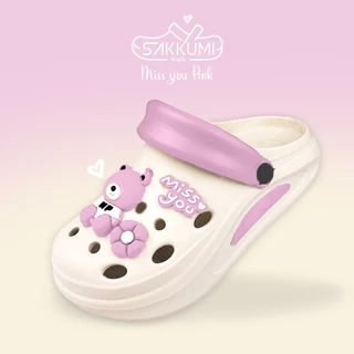 รองเท้าหัวโตพื้นนุ่มผู้หญิงลายหมี พื้นหนา 3 cm นุ่มพิเศษ Marco Pony รุ่น MP 2190 กันลื่น มี 6 สี