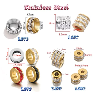 LS76-LS80 ตัวคั่นลูกปัดสแตนเลสแท้