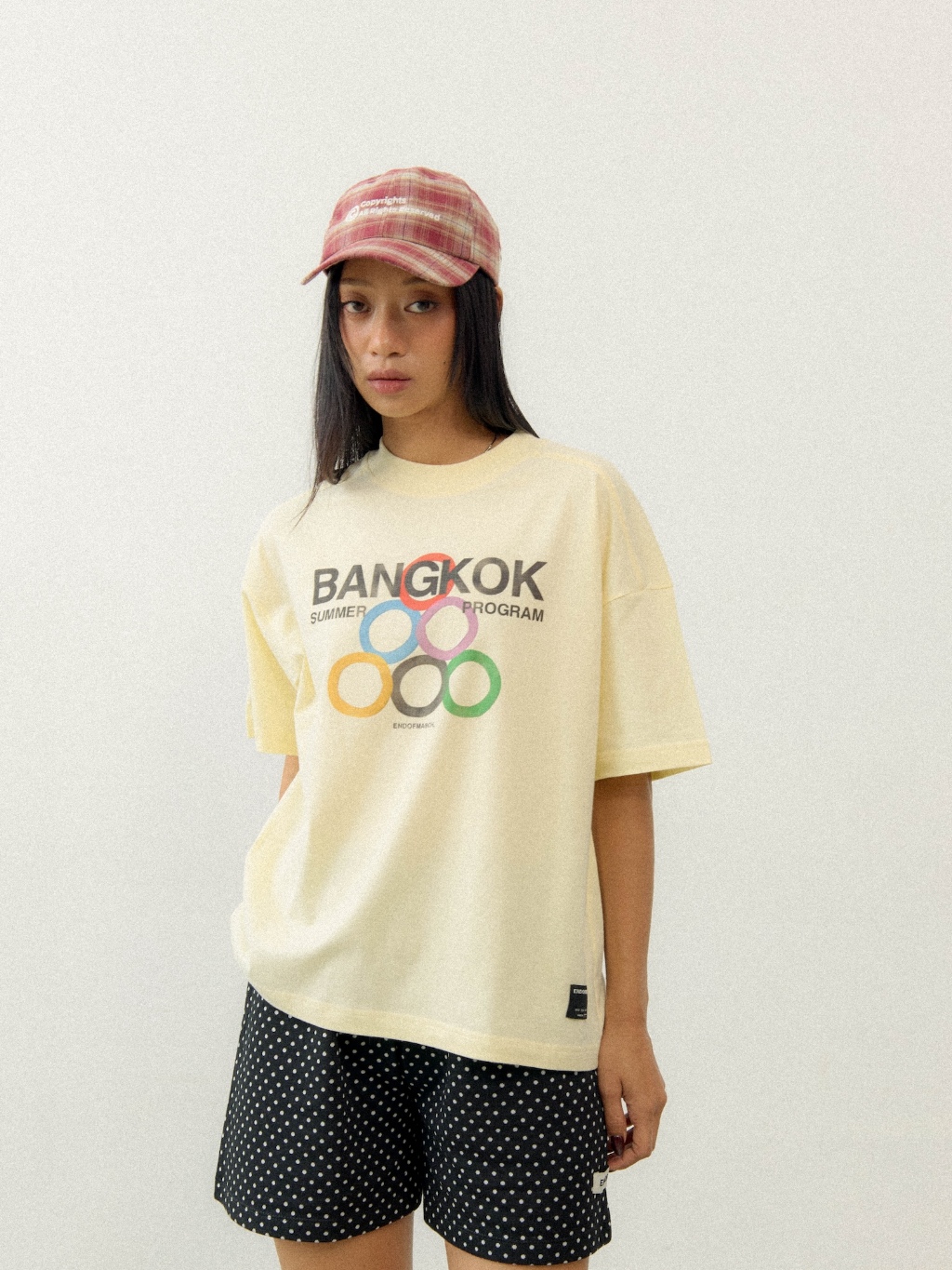 ENDOFMARCH | BANGKOK SUMMER TEE เสื้อยืดทรง Boxy ผ้า Cotton 100%