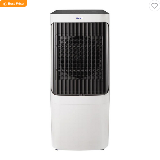 พัดลมไอเย็น HATARI AC Max สีขาว/ดำ