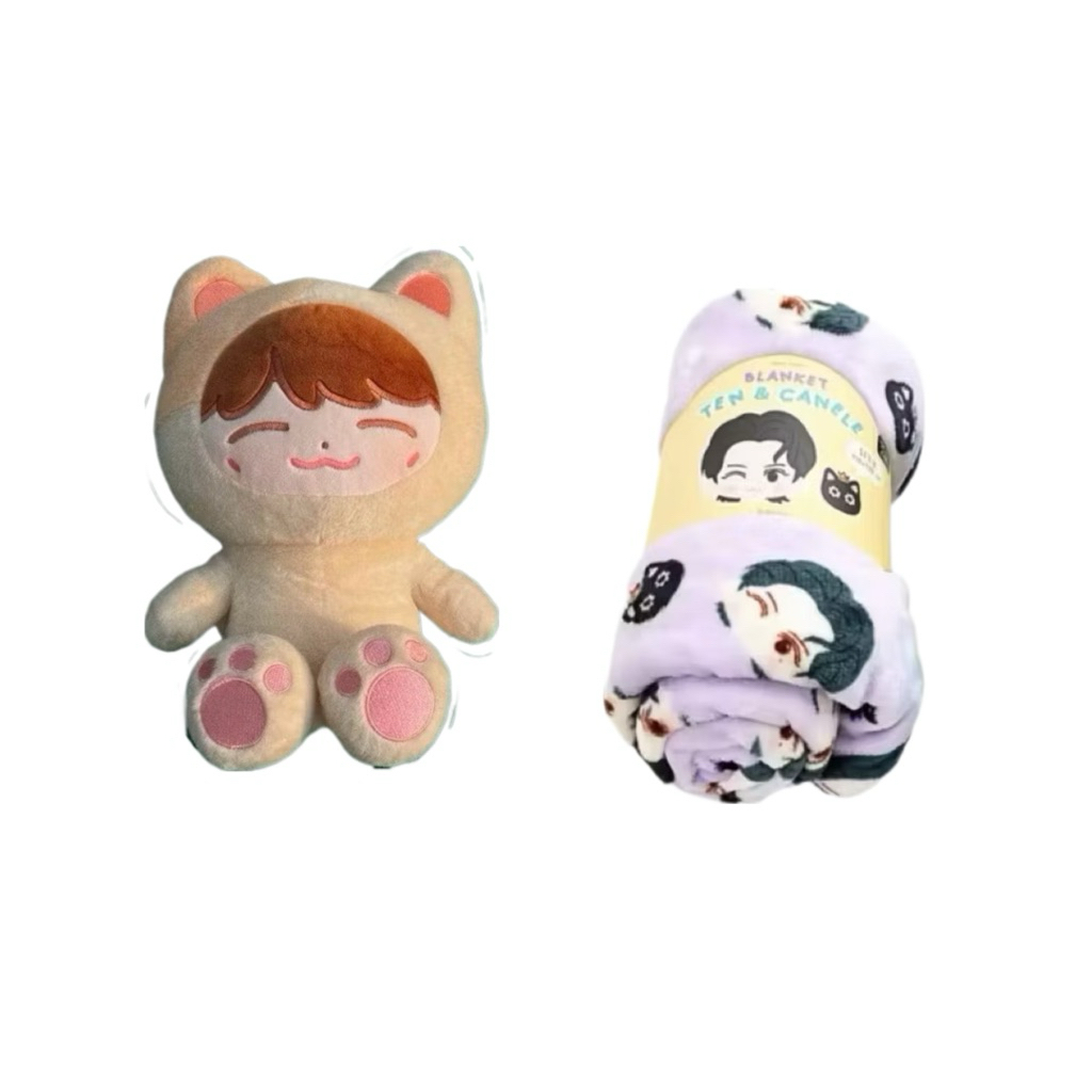 ผ้าห่ม TEN & CANELE + Cheesejae doll