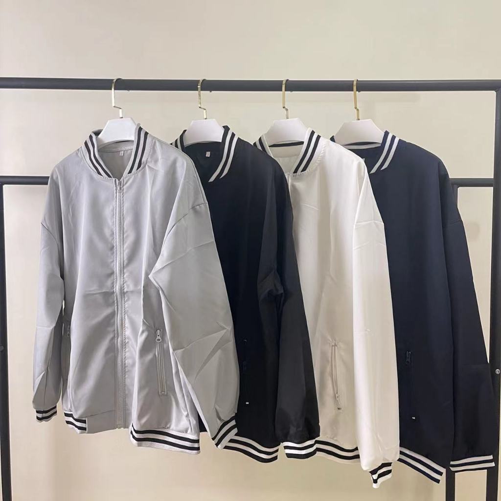 เสื้อแจ็คเก็ตกันลม/เสื้อแจ็คเก็ตเบสบอลรุ่นใหม่ กันน้ำและระบายอากาศได้ดี รูปที่ 7