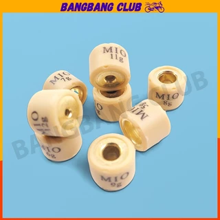 เม็ดตุ้มถ่วงน้ำหนัก 5-12g เม็ดเล็ก ใส่รถ MIO FINO NOUVO NOUVO-MX TTX ราคาต่อเม็ด ทองเหลืองเเท้ เม็ดตุ้ม มีโอ ฟีโน่