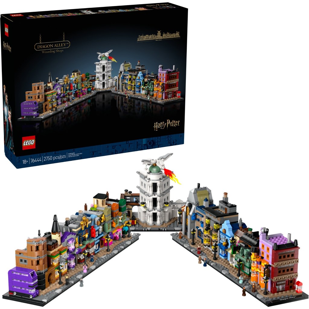 Lego Harry Potter 76444 Diagon Alley Wizarding Shops (สินค้าใหม่พร้อมส่ง)