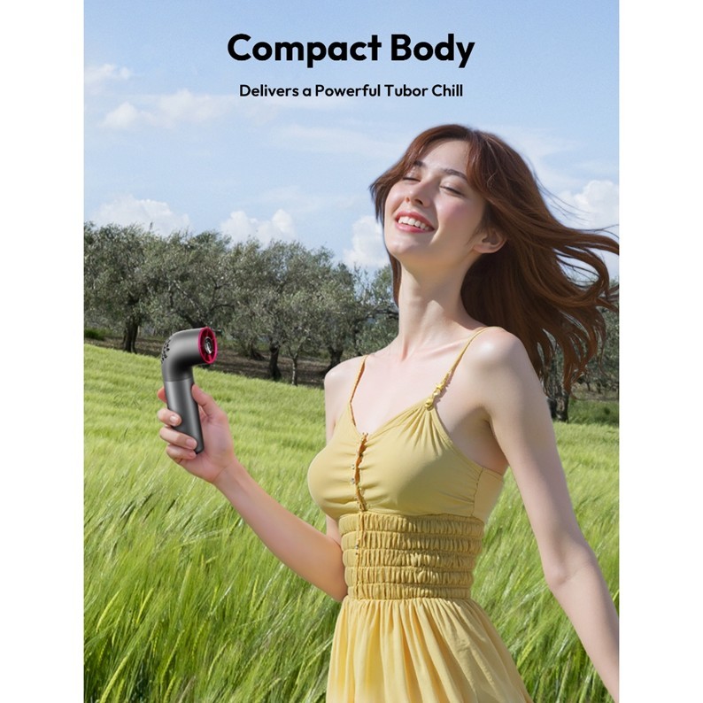 พัดลมมือถือ Aecooly  Aero Ultra ความจุ 4500 mAh  รุ่น PH03 พัดลมพกพาแรงลมเทอร์โบ 7 ระดับ แบตอึด 11.5