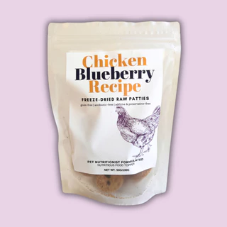 Freeze-dried Raw Patties 100g