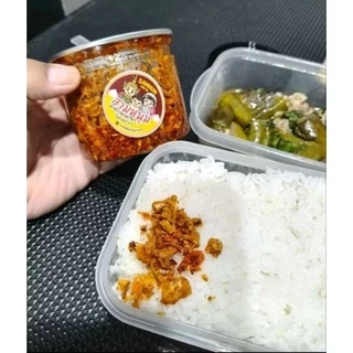 น้ำพริกสามหนุ่ม-น้ำพริกหอมเจียวผัดน้ำมันรำข้าว-สูตรดั้งเดิม