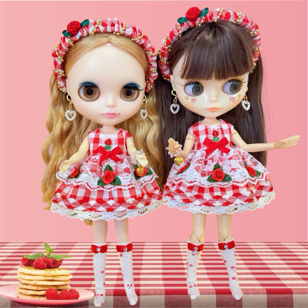 ♡♡🌹🌹Set ชุดไซค์ตุ๊กตาบลายธ์🌹🌹 ♡♡