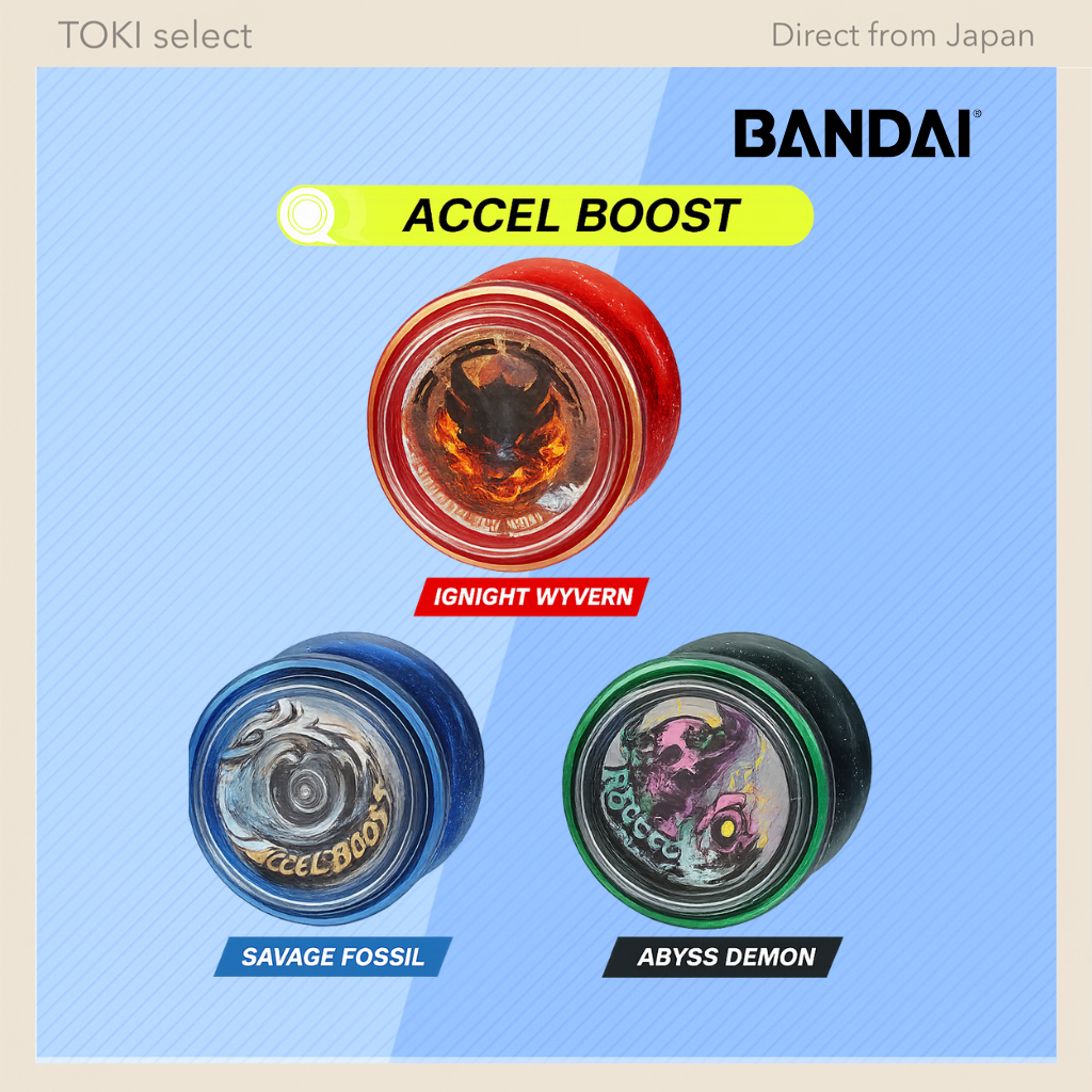 BANDAI HYPER YOYO ACCEL Series - Boost Models