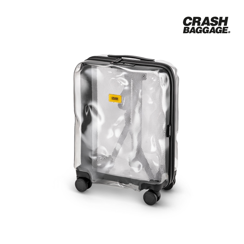 CRASH BAGGAGE กระเป๋าเดินทาง รุ่น SHARE สีใส ขนาด 21.6" รับประกัน 5 ปี