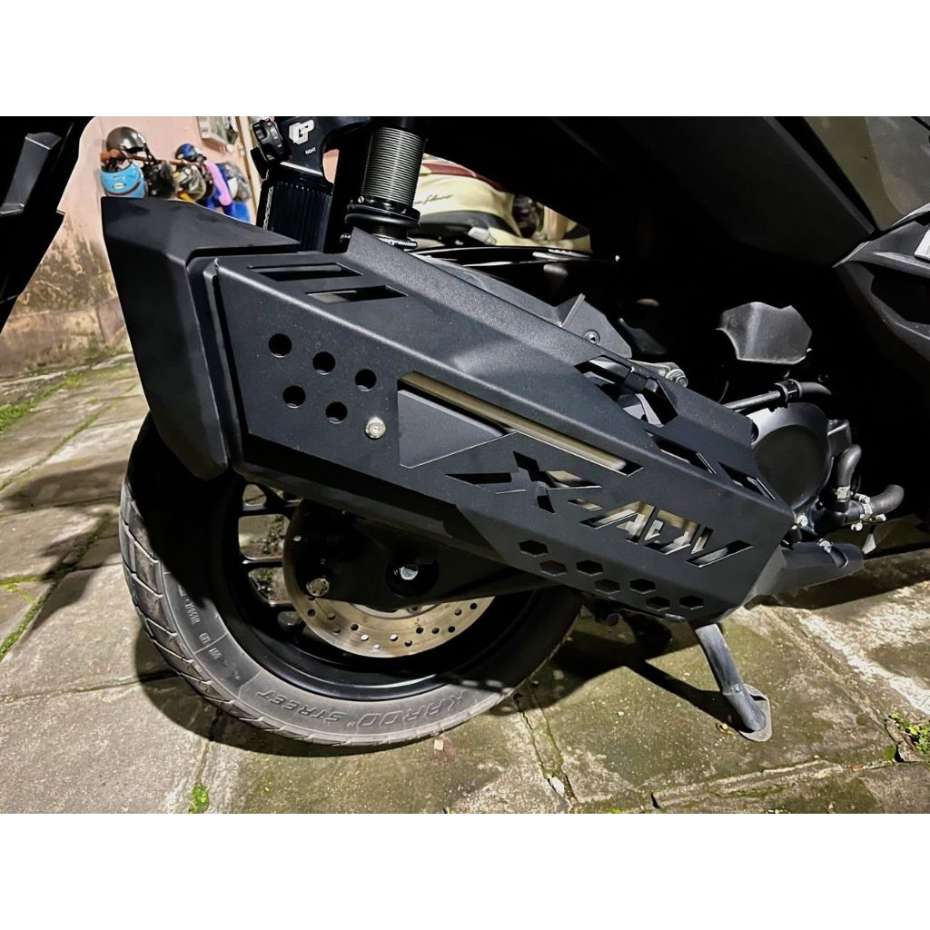 กันร้อนท่อ สำหรับ ADV350 (Honda) ครอบท่อไอเสีย หนาพิเศษ ป้องกันลวก ตรงรุ่น