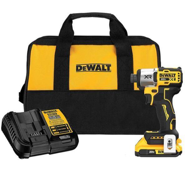 DEWALT ชุดไขควงกระแทกไร้สาย รุ่น DCF845D1A