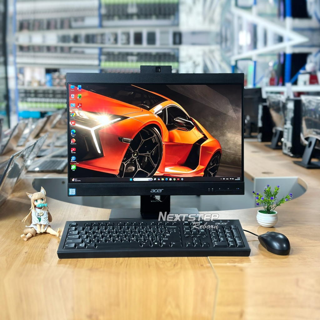 All-in-one PC Acer Veriton Z4660G Core i3-9100 Ram 8GB SSD 256GB จอ 22" WiFi BT คอมมือ2