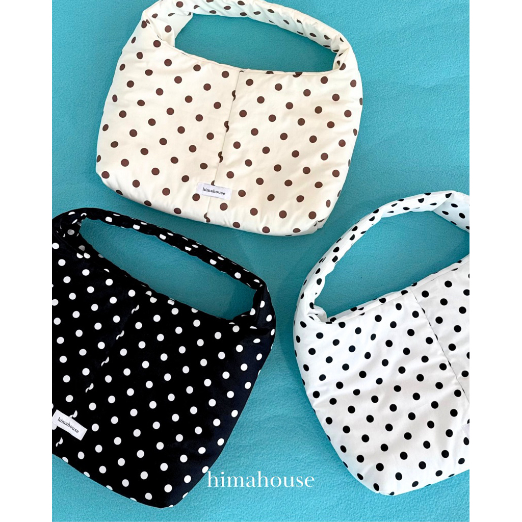 himahouse - Polka Dot Butter Bag (Cotton)