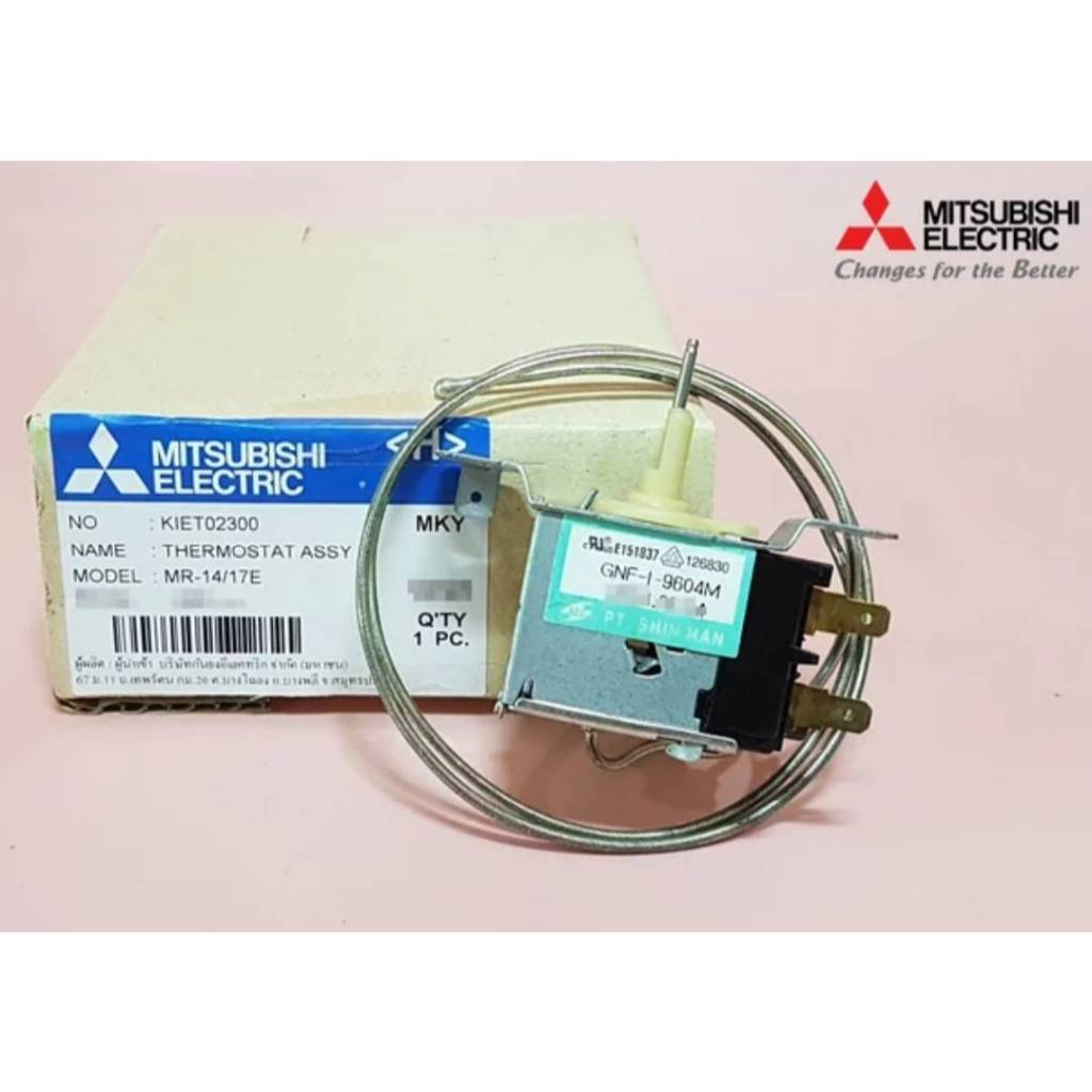 901515 MITSUBISHI (มิตซูบิชิ) เทอร์โมสตัทตู้เย็นมิตซูบิชิ KIET02300 อะไหล่เเท้บริษัท เบิกศูนย์2-3 วัน