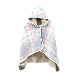 Bewell Hoodie Poncho ผ้าคลุมไหล่มีฮู้ด 2 in 1 อุ่น สบาย ไม่ต้องใส่เสื้อหนา ๆ ให้เสียลุคทำงาน