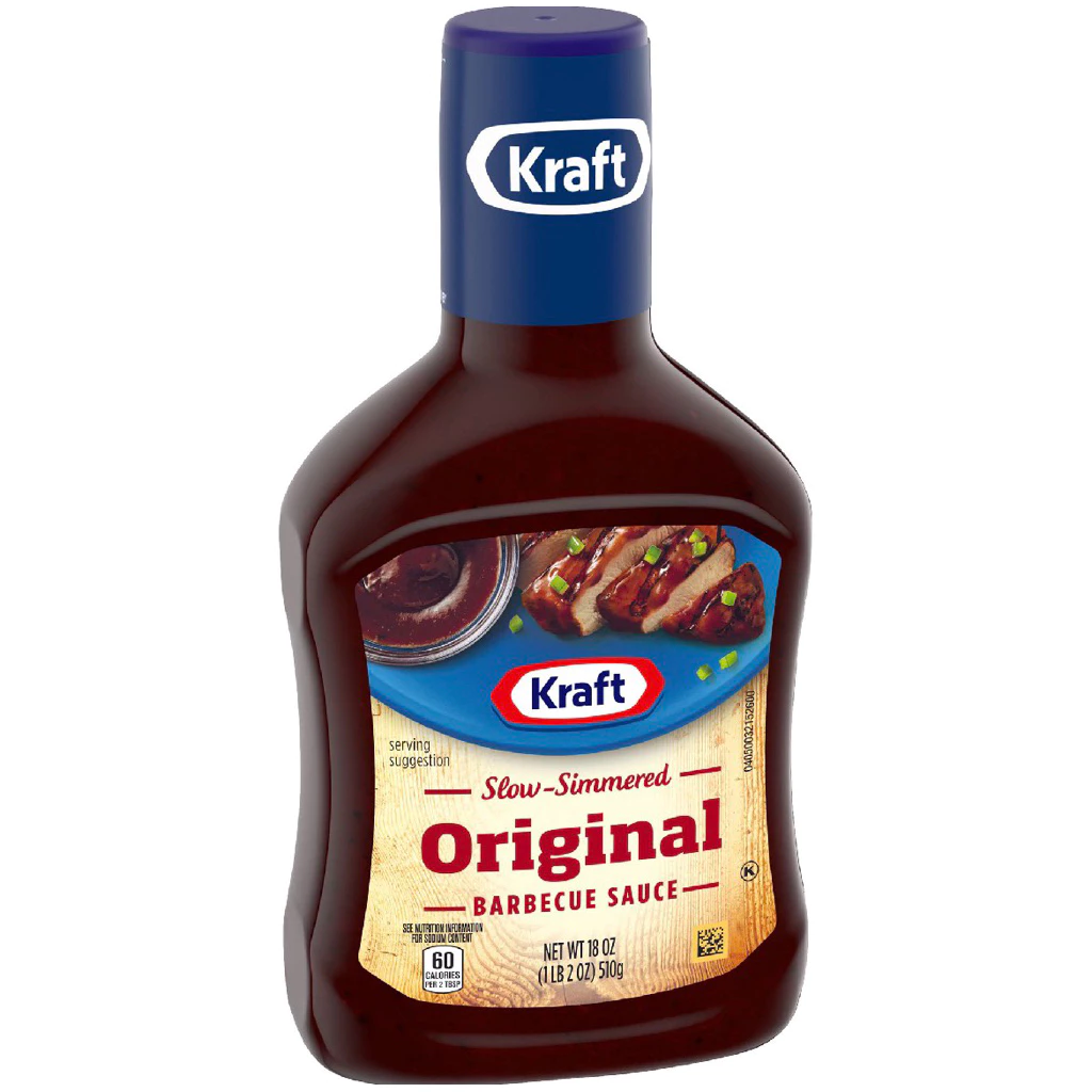 Kraft Original barbeque Sauce 510g /Hictory Smoke Barbeque Sauce 510g ซอสบาร์บีคิว