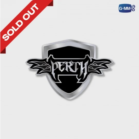 PERTH TANAPON METAL LOGO PIN (พร้อมส่ง)