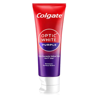 พร้อมส่ง!!!! ยาสีฟัน คอลเกต อ๊อพติค ไวท์ เพอร์เพิล 100 กรัม colgate optic white purple toothpaste 100g.