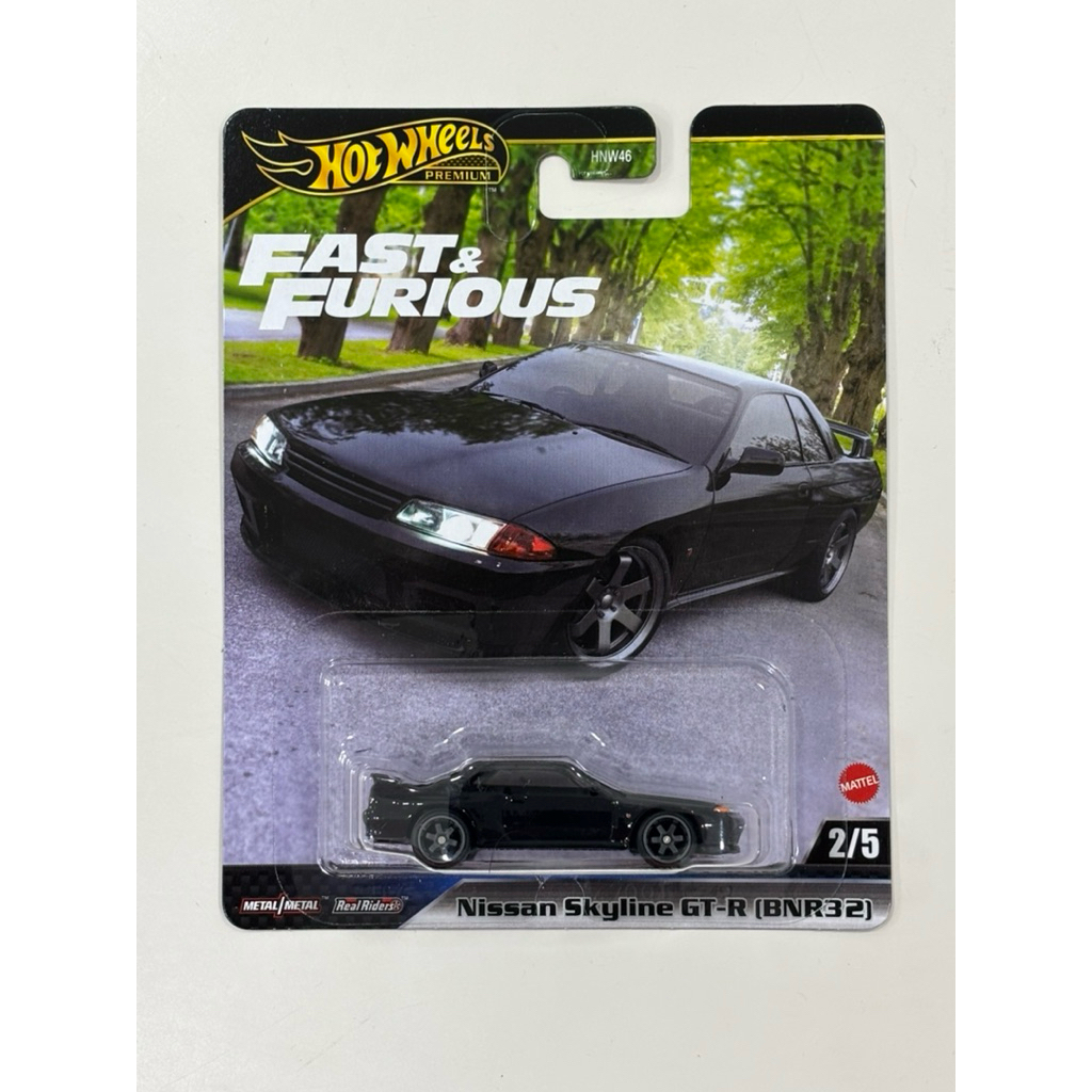Hot Wheels Premium Nissan Skyline GTR (BNR32) แพ็คญี่ปุ่น