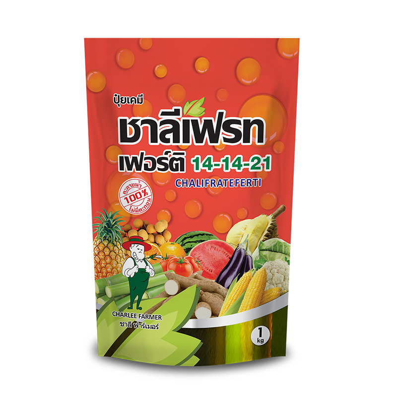 14-14-21 ชาลีเฟรท เฟอร์ติ ปุ๋ยเกล็ด ขนาด 1 กิโลกรัม