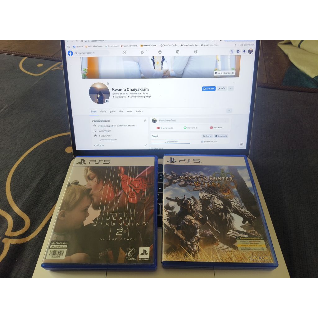 มือสอง ps5แผ่นมือสอง monster hunter wild
