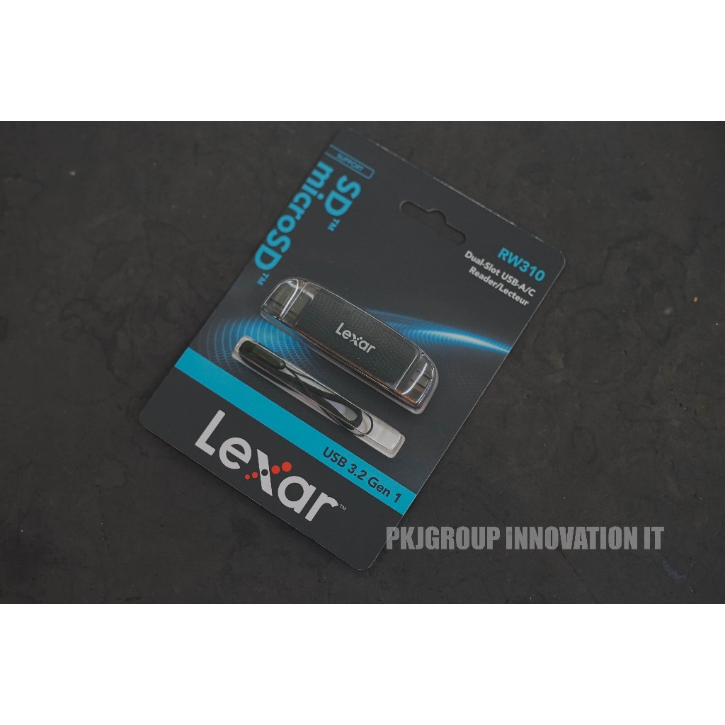 ตัวอ่าน SD Card Lexar RW310 Dual-Slot รองรับ Micro SD Card ใช้กับมือถือได้
