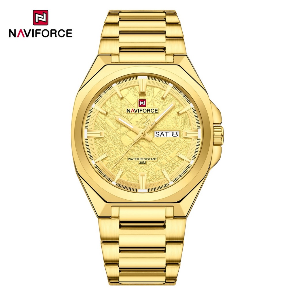 NAVIFORCE รุ่น (NF9273)  นาฬิกาข้อมือผู้ชายสไตล์สปอร์ตพรีเมียม (สำหรับสุภาพบุรุษ) พร้อมกล่องเซ็ต รูปที่ 5