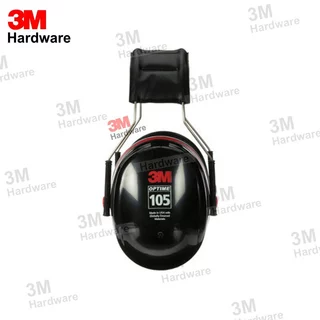 3M Optime 105 ที่ครอบหูลดเสียง Earmuffs รุ่น H10A ค่าการลดเสียง 105 เดซิเบล NRR 30 dBA
