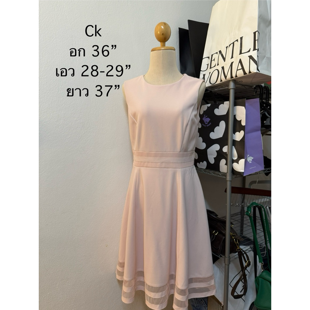 เดรส Ck มือสองสภาพดี