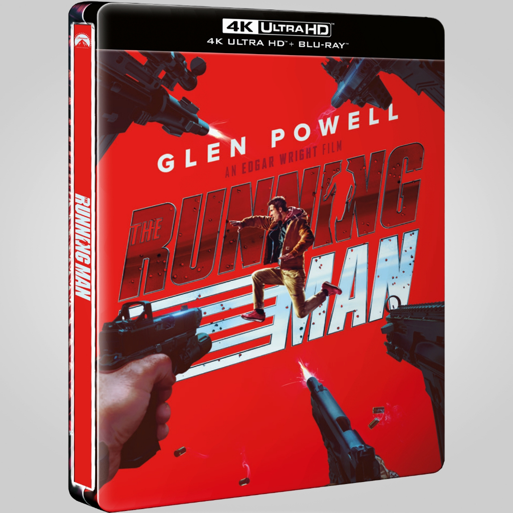 The Running Man (2025) / เดอะ รันนิ่งแมน (Steelbook Limited Edition)[4K Ultra HD+Blu-Ray] (มีซับไทย)