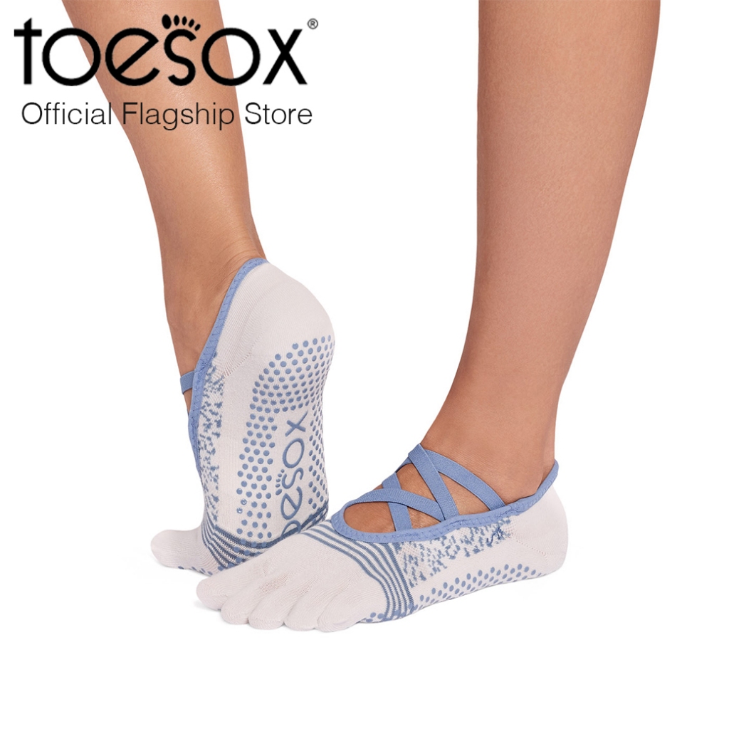 (Spring D2 2026) Toesox โทซอคส์ ถุงเท้ากันลื่นแยกนิ้ว ปิดนิ้วเท้า รุ่น Elle Tec