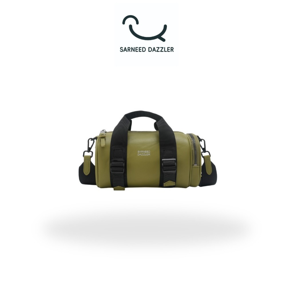 SARNEED Active BAG(แอค- ทีฟ)กระเป๋าสะพายข้าง หนัง PU  พรีเมียม นุ่มเบา ทรงกระบอก  ใส่ของได้เยอะ  ดีไซน์สวย พร้อมส่ง