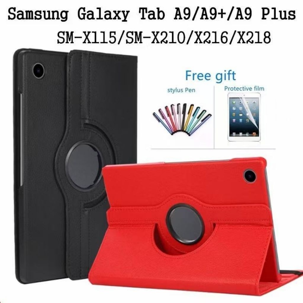 เคสหนังคุณภาพดี หมุนได้ 360 องศา เคส Case Samsung Tab A9 8.7 X110 เคสกันกระแทก