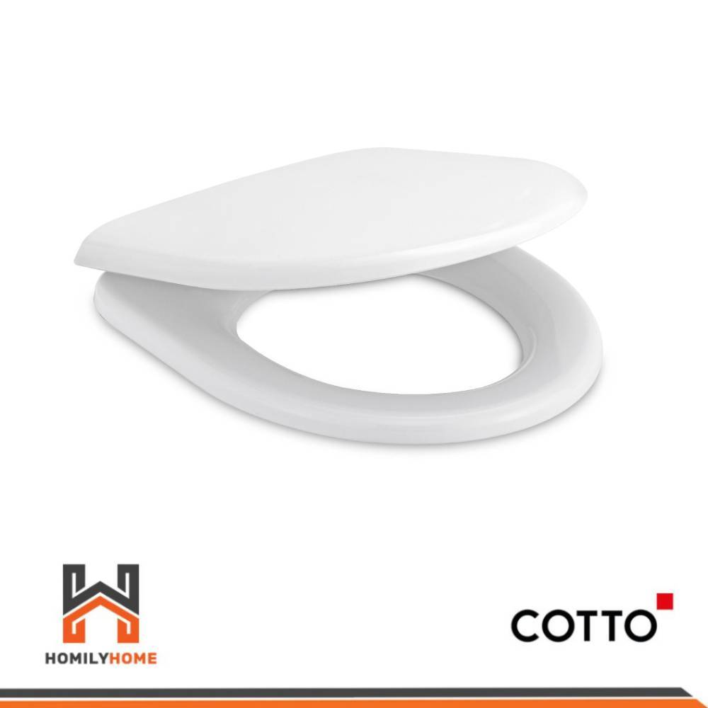 COTTO ฝารองนั่งชักโครก Soft Close ทรงยู U รุ่น C90803(HM)