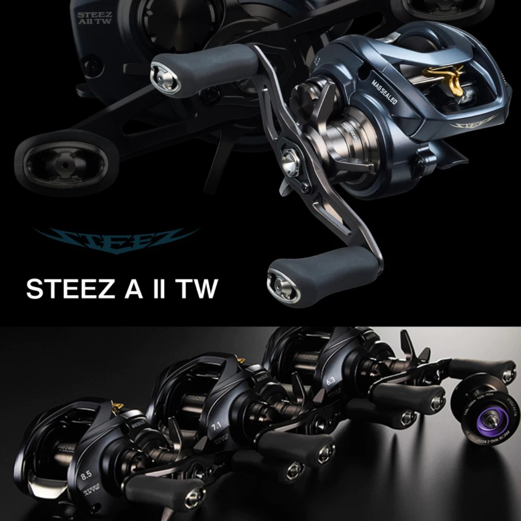 รอกเบท SV TW เบา ลื่น DAIWA STEEZ A II นักตกปลา โปร แท้ ญี่ปุ่น 1000H 1000HL 1000XHL ปี 2023