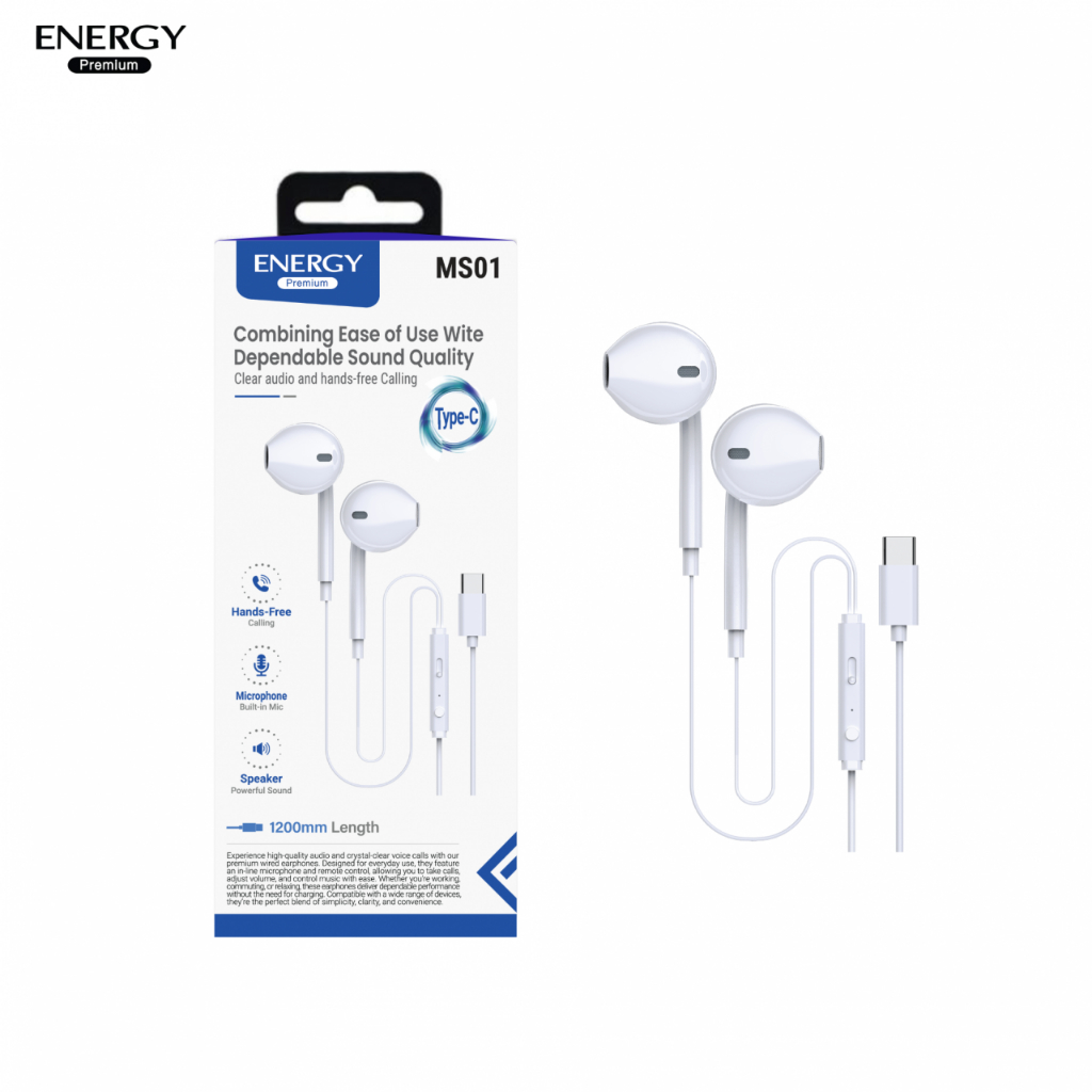 หูฟัง Energy MSX02 Type-C