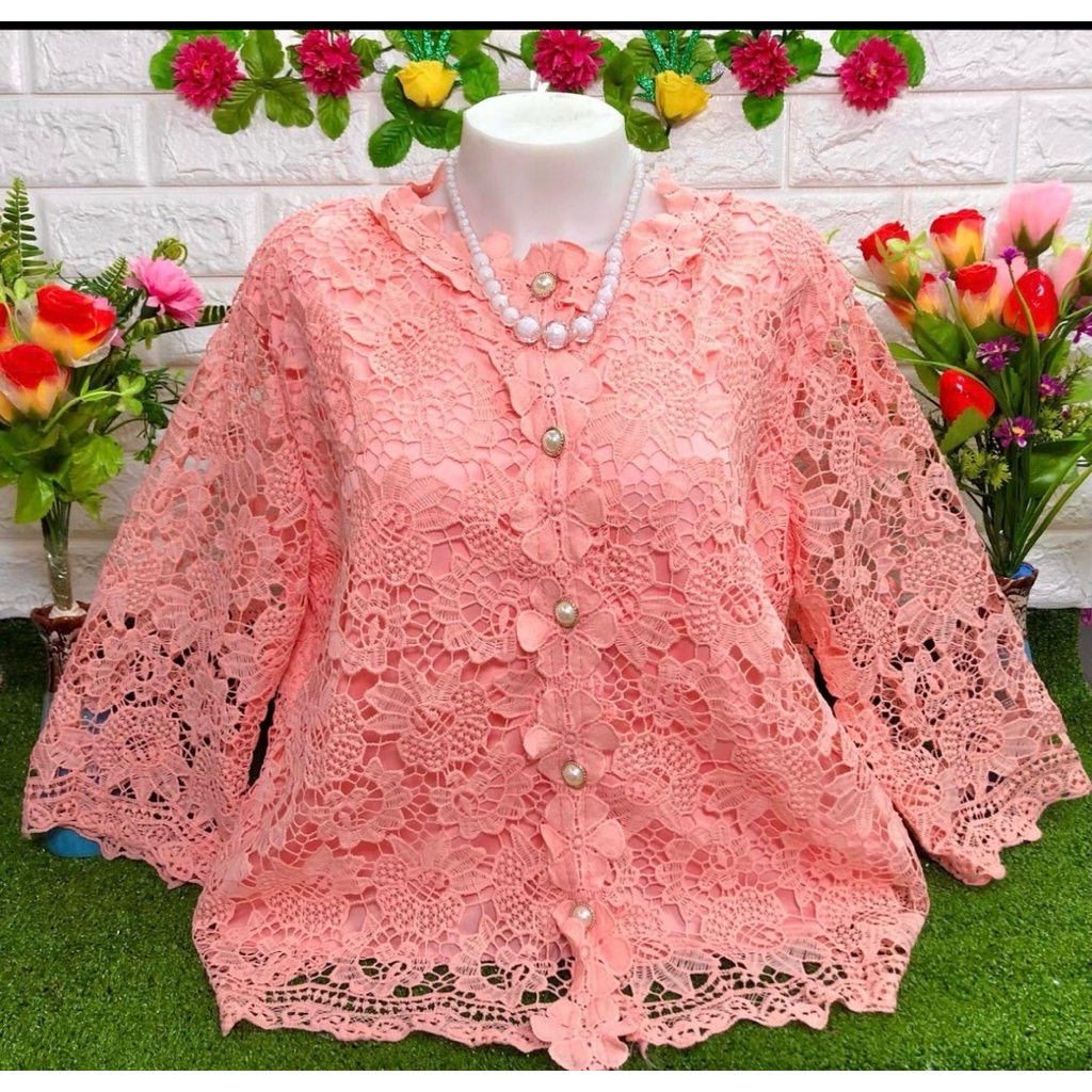 เสื้อลูกไม้นิ้วใส่ได้ เนื้อผ้านุ่มไม่แข็งใส่สบายไม่คัน